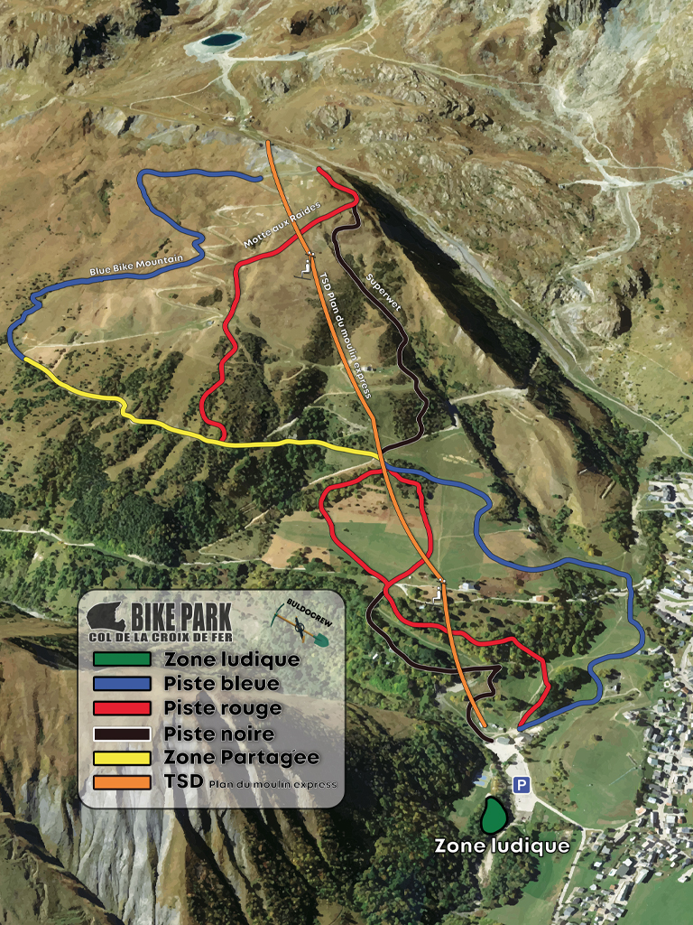 Plan des pistes